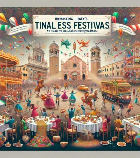 italian traditions italian traditions Unmasking Italys Timeless Festivals: An Insiders Guide to Enchanting Traditions | Delve Into the Captivating World of Italian Celebrations | ARTICLE